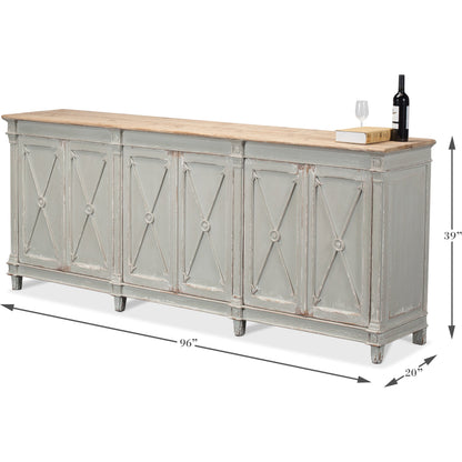 Marksman Cabinet II by Sarreid Ltd.. Made from unique in a traditional style.