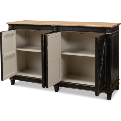 Marksman Cabinet II by Sarreid Ltd.. Made from unique in a traditional style.