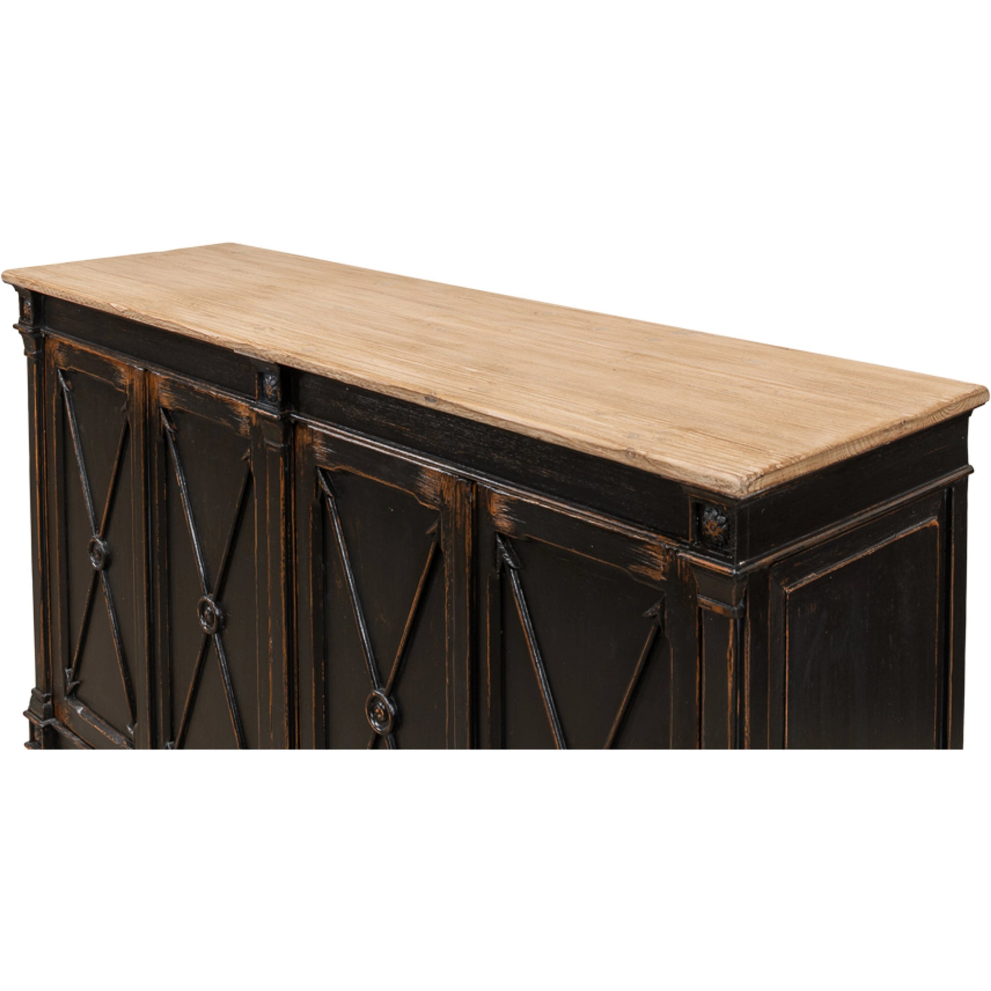 Marksman Cabinet II by Sarreid Ltd.. Made from unique in a traditional style.