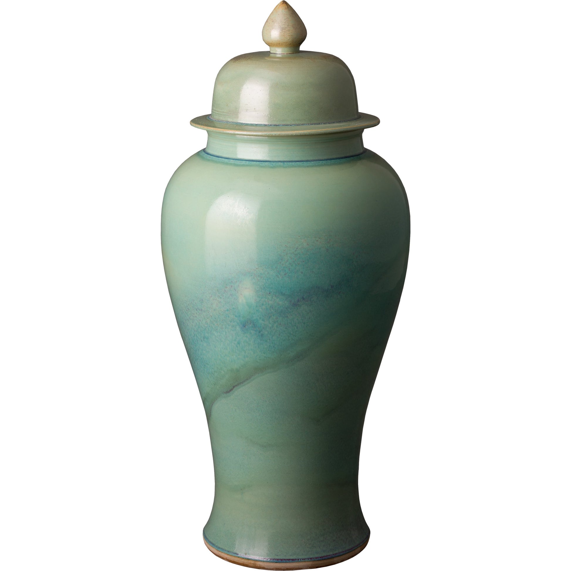 Temple Jar I in Jade Fusion by Emissary USA in jade fusion. Made from unique in a eclectic & global style.