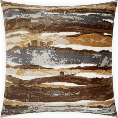 Ecco Pillow by DV Kap Home. Made from 62% rayon, 38% polyester in a unique style.