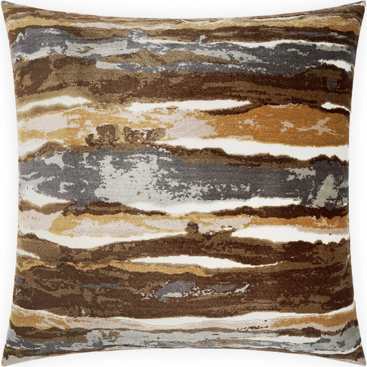 Ecco Pillow by DV Kap Home. Made from 62% rayon, 38% polyester in a eclectic & global style.