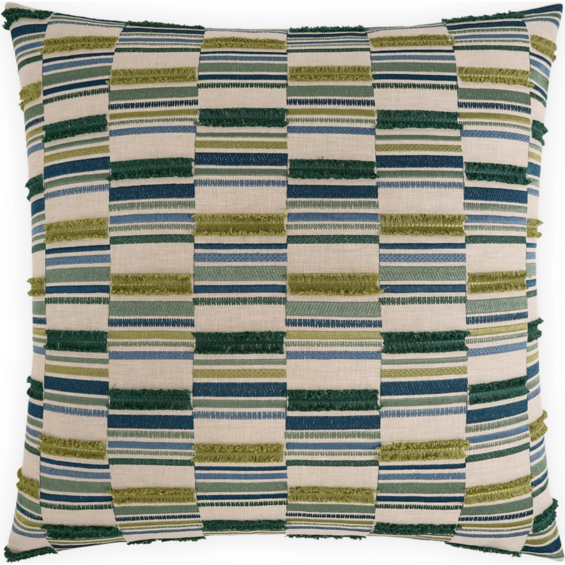 Aptitude Pillow by DV Kap Home. Made from 50% polyester, 50% cotton in a modern style.
