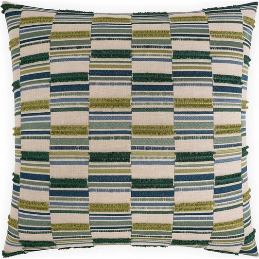 Aptitude Pillow by DV Kap Home. Made from 50% polyester, 50% cotton in a unique style.