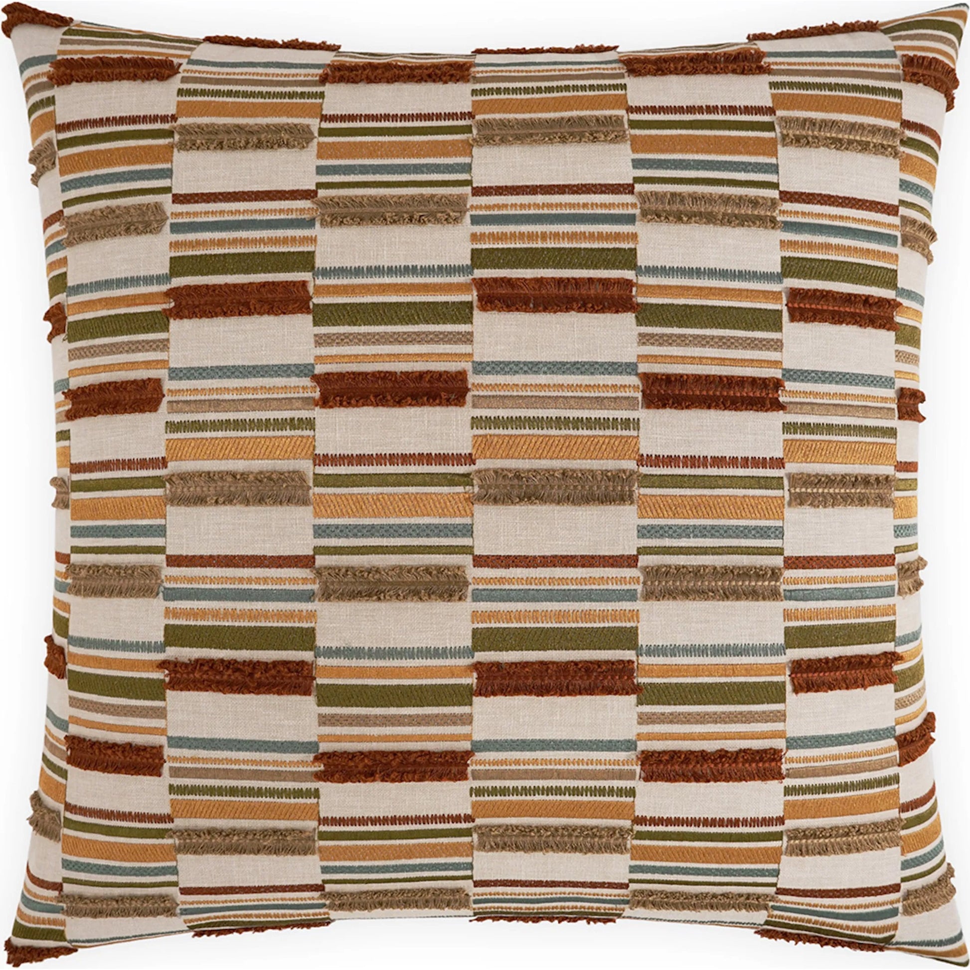 Aptitude Pillow by DV Kap Home. Made from 50% polyester, 50% cotton in a modern style.