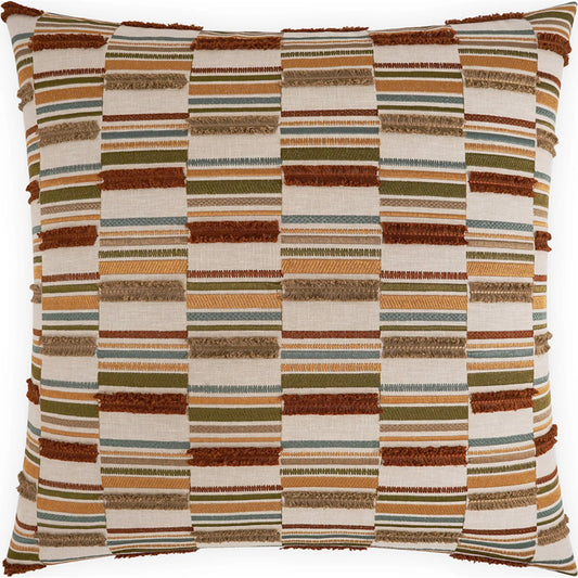Aptitude Pillow by DV Kap Home. Made from 50% polyester, 50% cotton in a unique style.