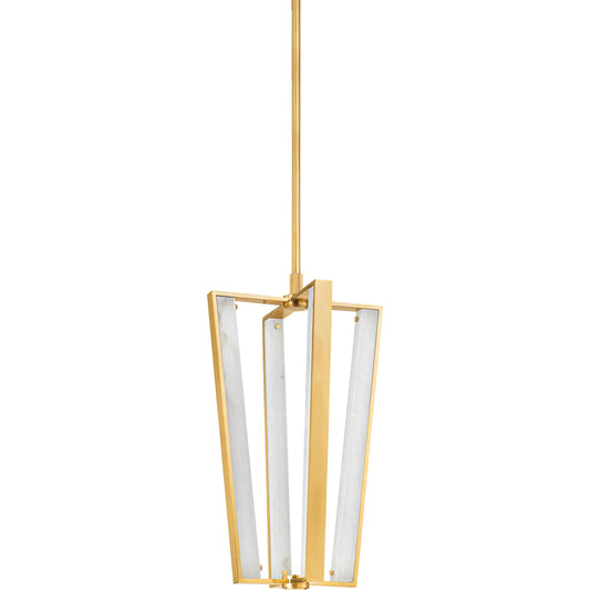Edgemere 4-Light Pendant by Hudson Valley. Made from brass in a unique style.
