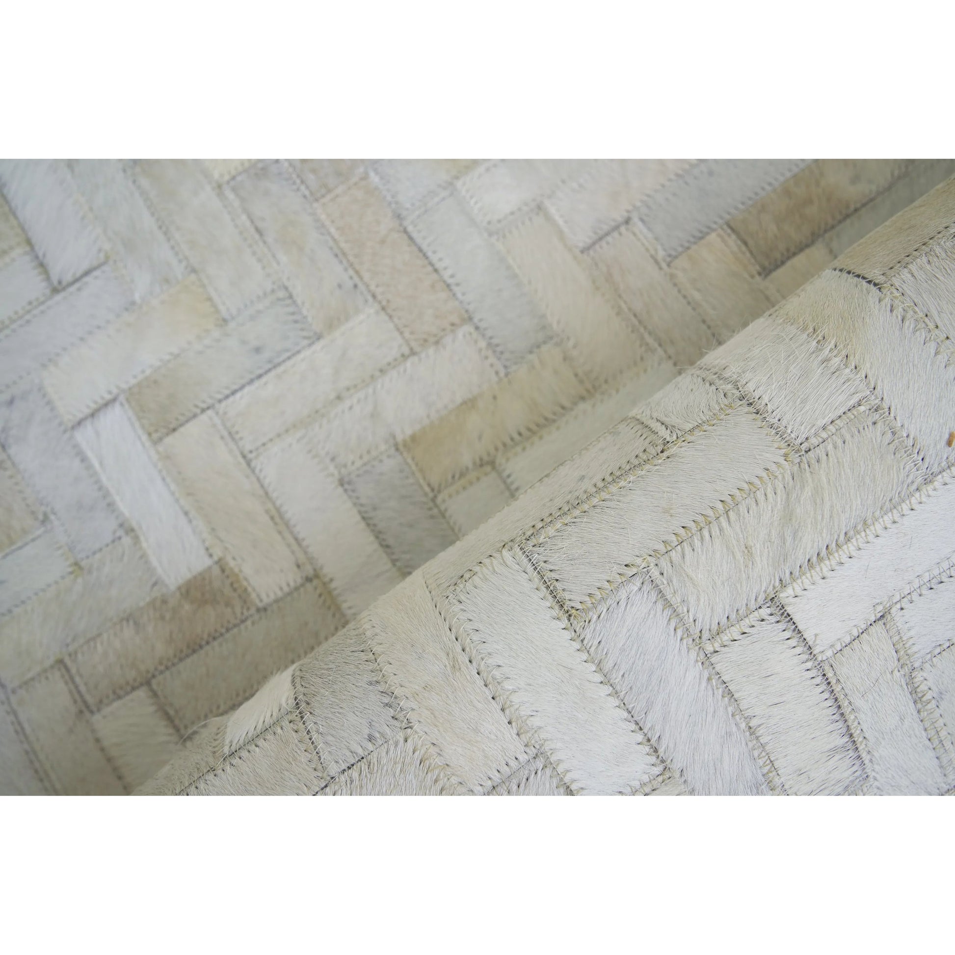 Mosaic Leather Rug by Exquisite Rugs. Made from leather hide in a unique style.