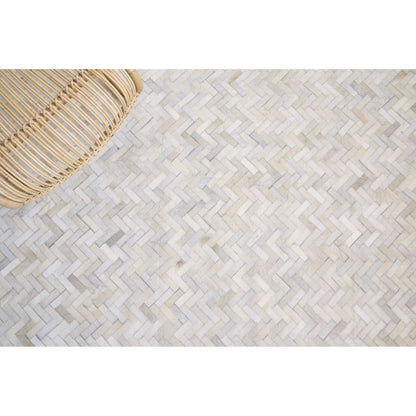 Mosaic Leather Rug by Exquisite Rugs. Made from leather hide in a unique style.