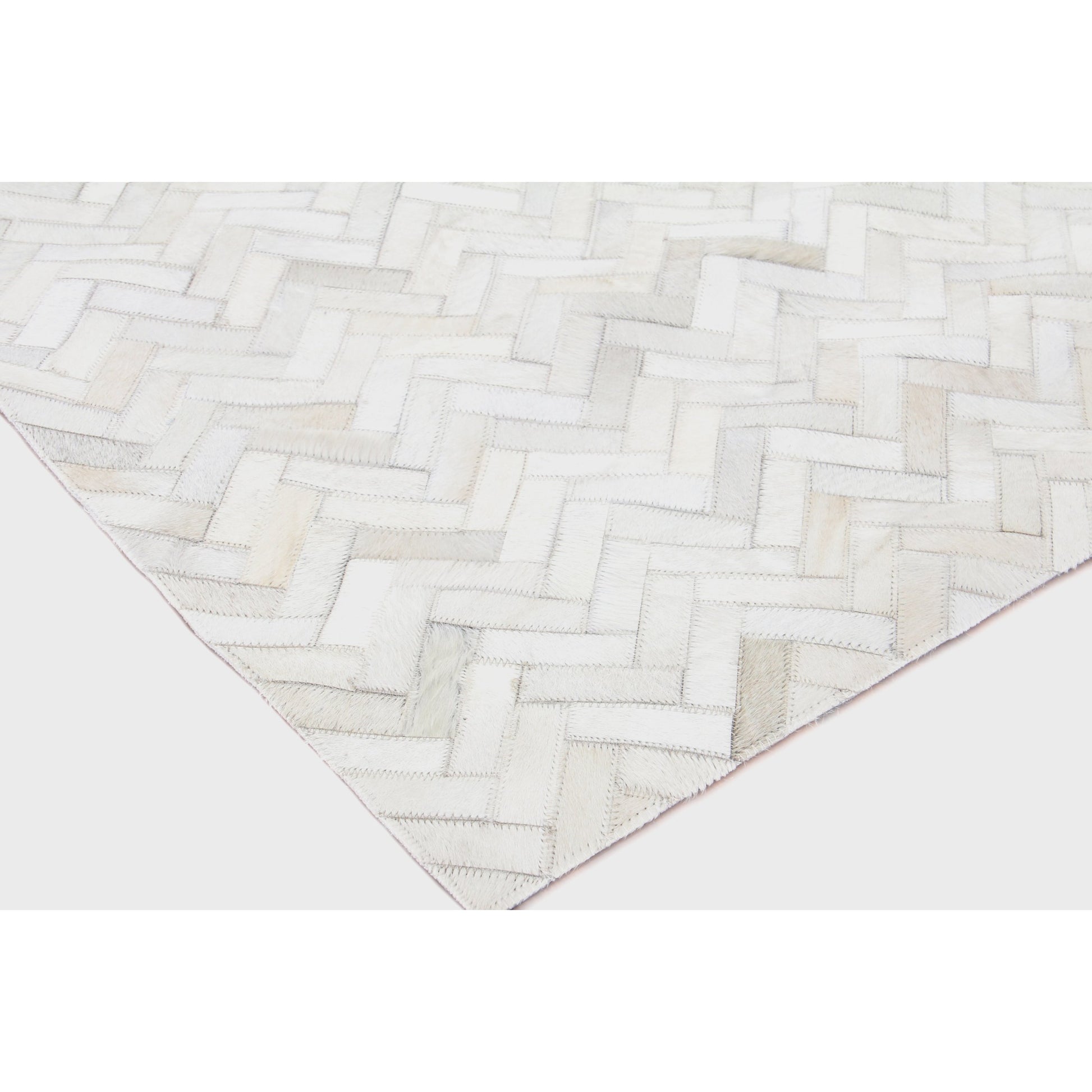 Mosaic Leather Rug by Exquisite Rugs. Made from leather hide in a unique style.