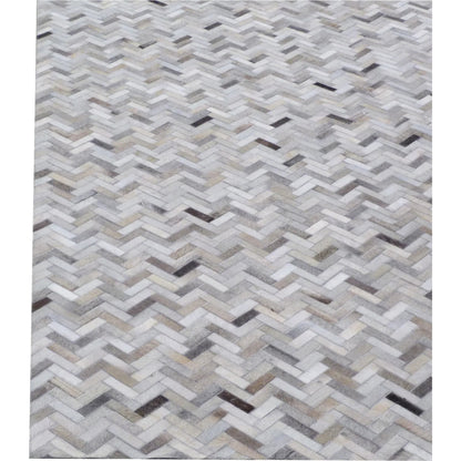 Mosaic Leather Rug by Exquisite Rugs. Made from leather hide in a unique style.