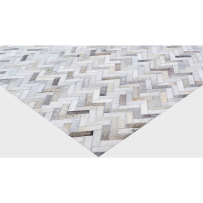 Mosaic Leather Rug by Exquisite Rugs. Made from leather hide in a unique style.