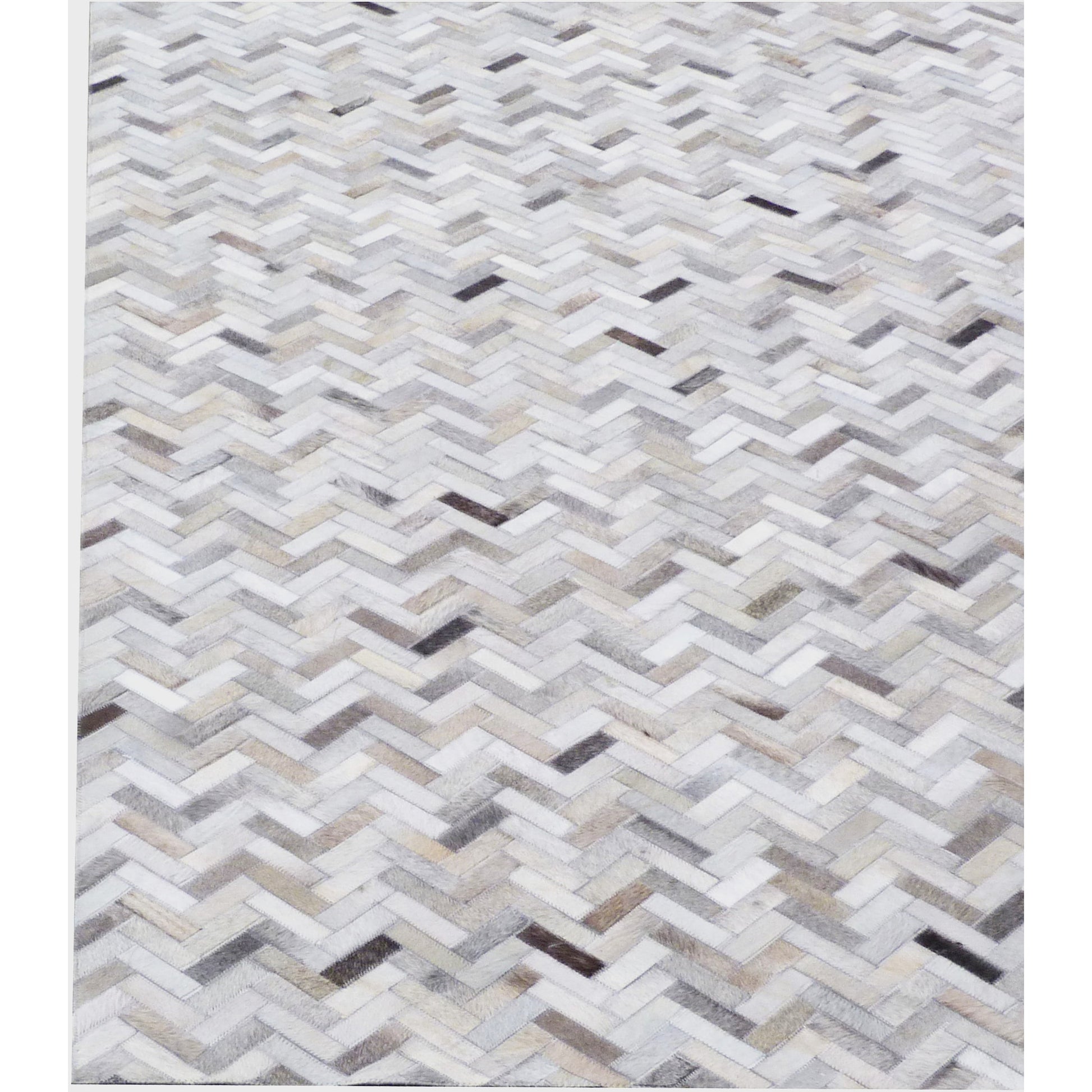 Mosaic Leather Rug by Exquisite Rugs. Made from leather hide in a unique style.