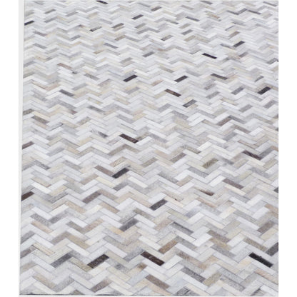 Mosaic Leather Rug by Exquisite Rugs. Made from leather hide in a unique style.