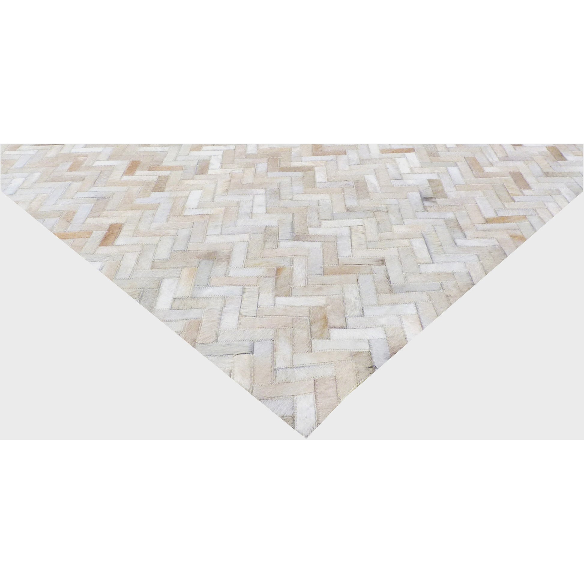 Mosaic Leather Rug by Exquisite Rugs. Made from leather hide in a unique style.