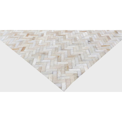 Mosaic Leather Rug by Exquisite Rugs. Made from leather hide in a unique style.