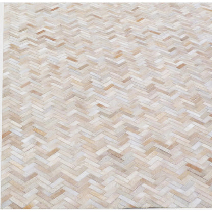 Mosaic Leather Rug by Exquisite Rugs. Made from leather hide in a unique style.