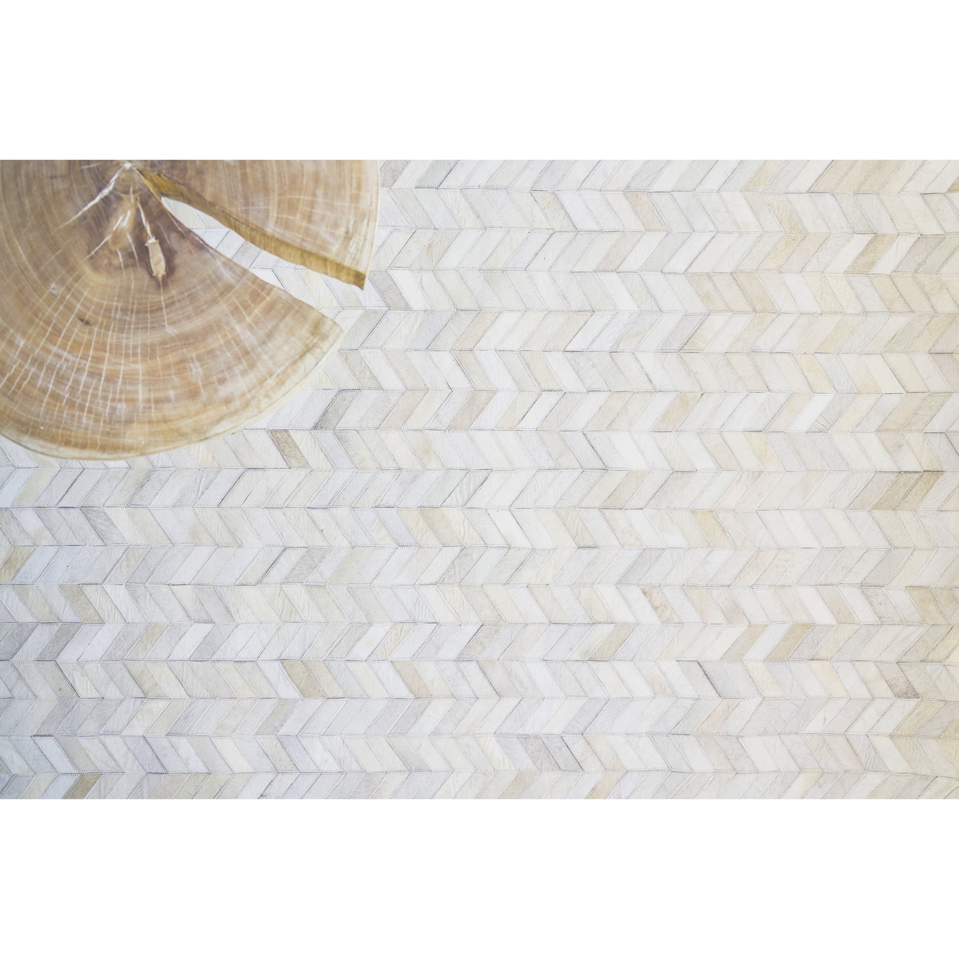 Mosaic Leather Rug by Exquisite Rugs. Made from leather hide in a unique style.