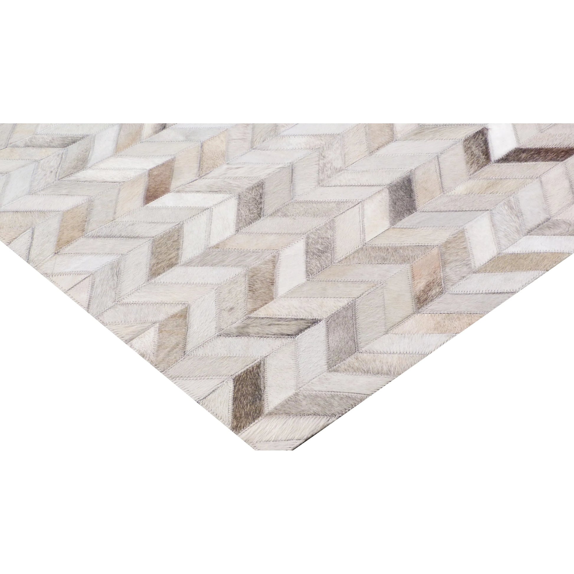Mosaic Leather Rug by Exquisite Rugs. Made from leather hide in a unique style.
