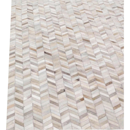 Mosaic Leather Rug by Exquisite Rugs. Made from leather hide in a unique style.
