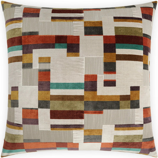 Chroma Pillow by DV Kap Home in multi. Made from 62.% polyester, 38% viscose in a unique style.