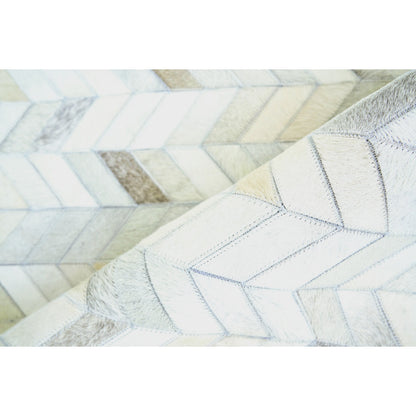 Mosaic Leather Rug by Exquisite Rugs. Made from leather hide in a unique style.