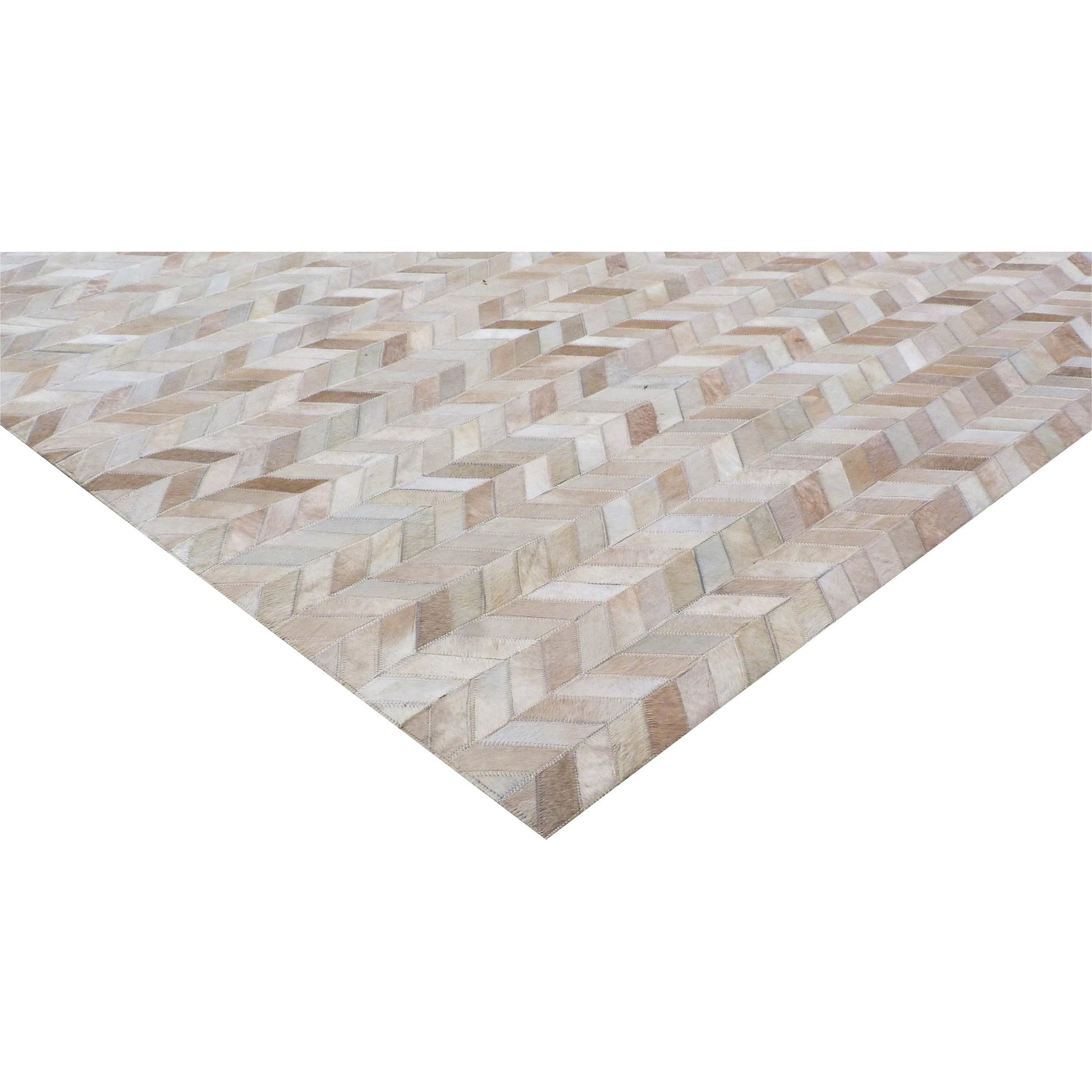 Mosaic Leather Rug by Exquisite Rugs. Made from leather hide in a unique style.