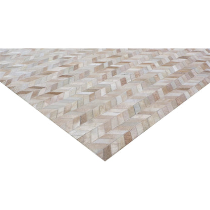 Mosaic Leather Rug by Exquisite Rugs. Made from leather hide in a unique style.
