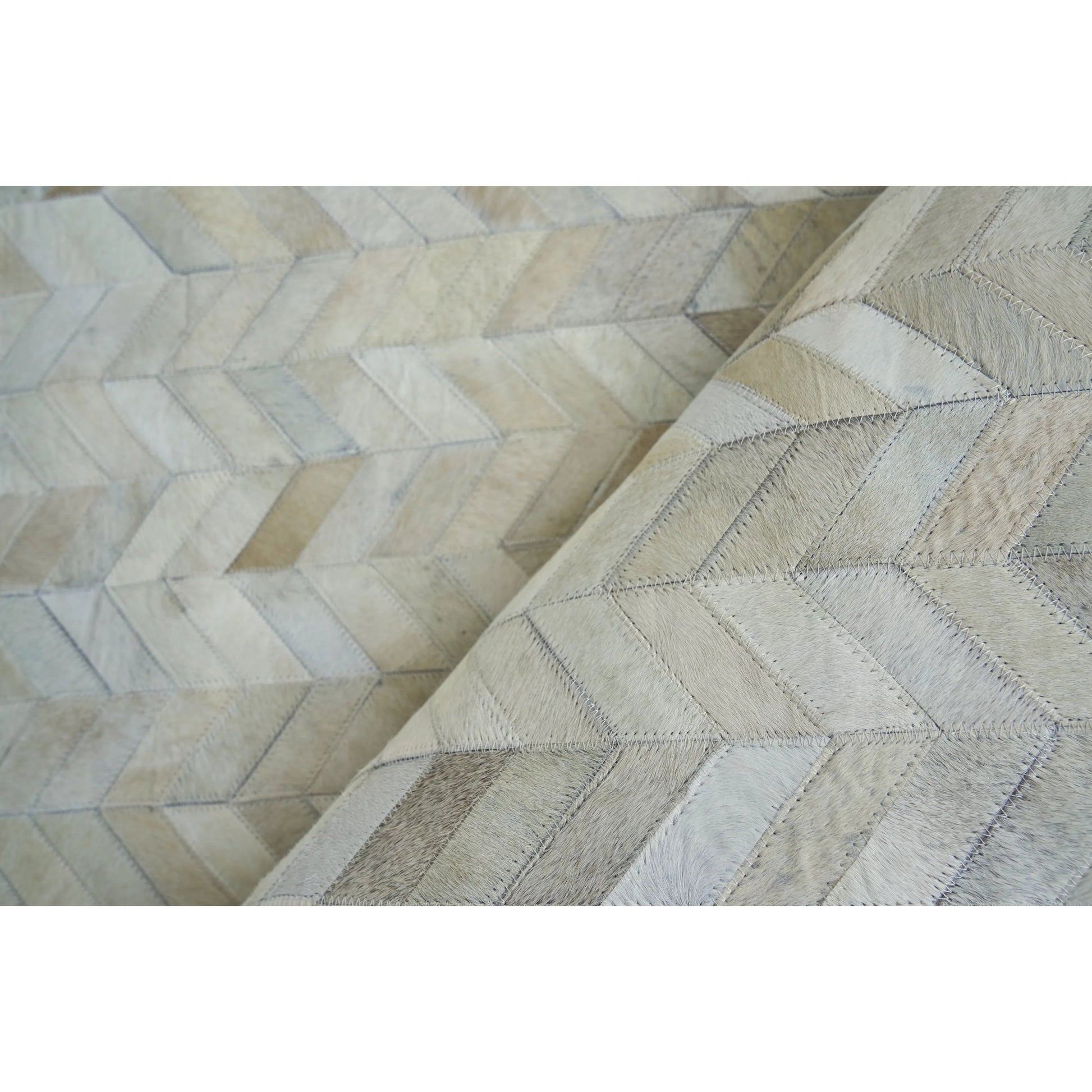 Mosaic Leather Rug by Exquisite Rugs. Made from leather hide in a unique style.