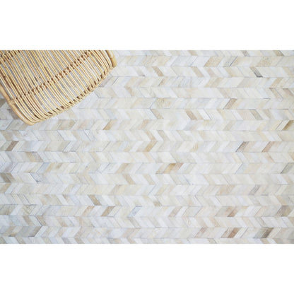 Mosaic Leather Rug by Exquisite Rugs. Made from leather hide in a unique style.