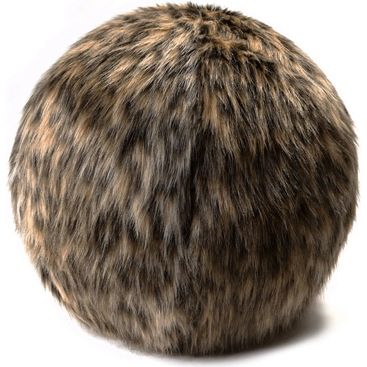 Fur Ball Pillow by DV Kap Home. Made from unique in a unique style.