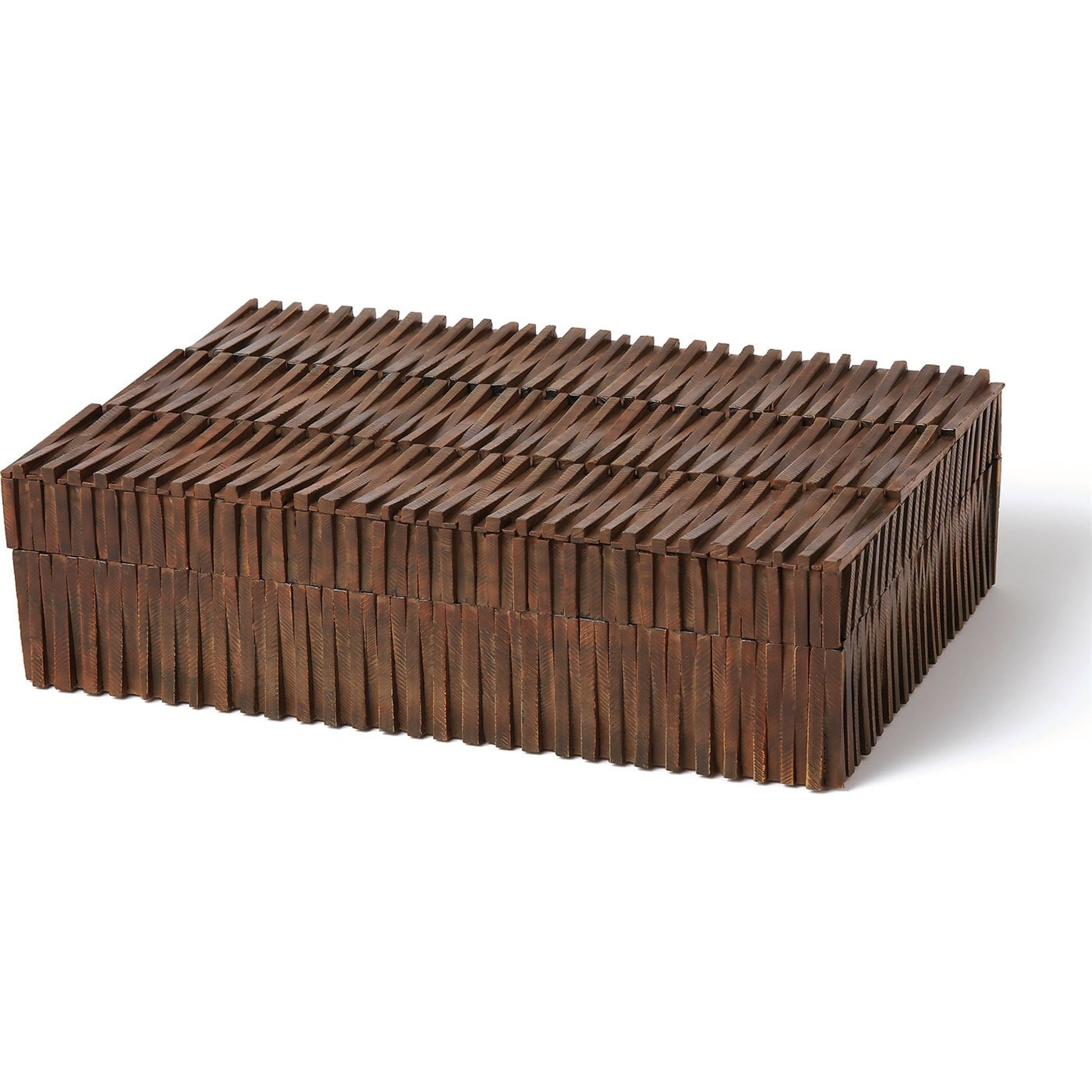 See Saw Box by Global Views. Made from buffalo horn in a eclectic & global style.