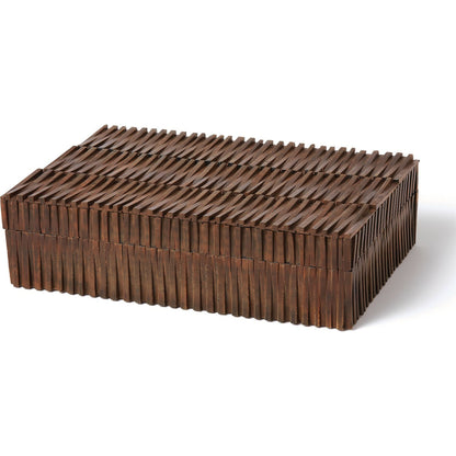 See Saw Box by Global Views. Made from buffalo horn in a eclectic & global style.