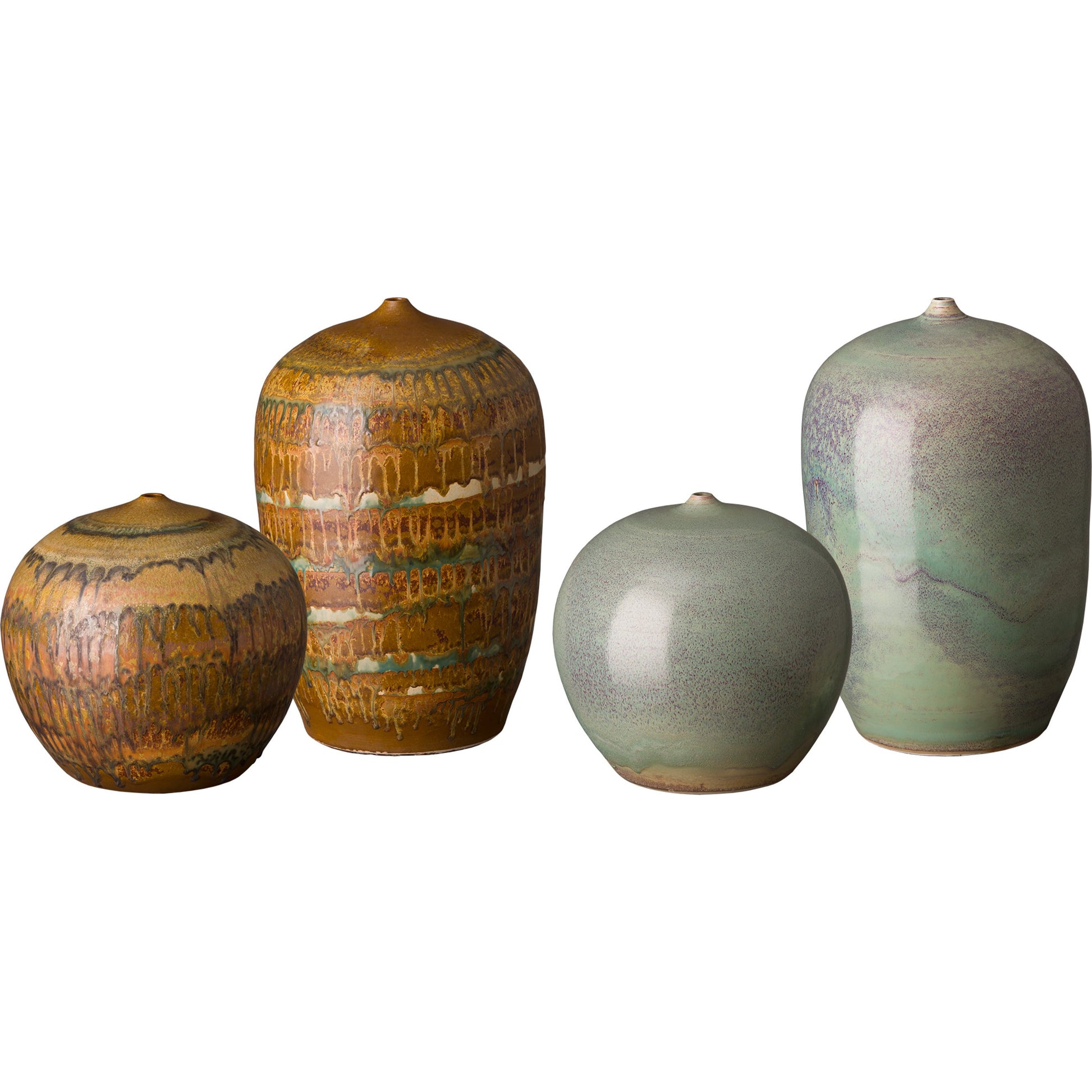 11.5 in. Cocoon Vase by Emissary. Made from unique in a transitional style.