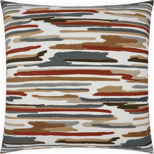 Panorama Pillow by DV Kap Home. Made from 50% cotton, 50% acrylic in a unique style.