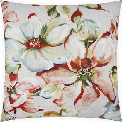 Blooming Pillow by DV Kap Home in multi. Made from 100% cotton in a eclectic & global style.