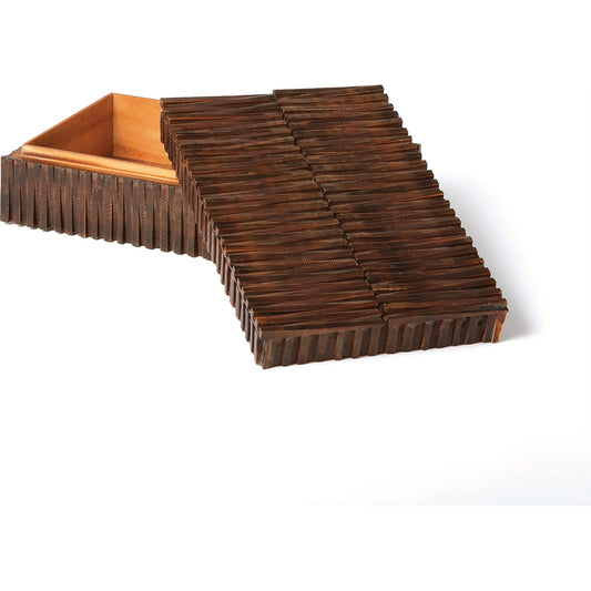 See Saw Box by Global Views. Made from buffalo horn in a eclectic & global style.