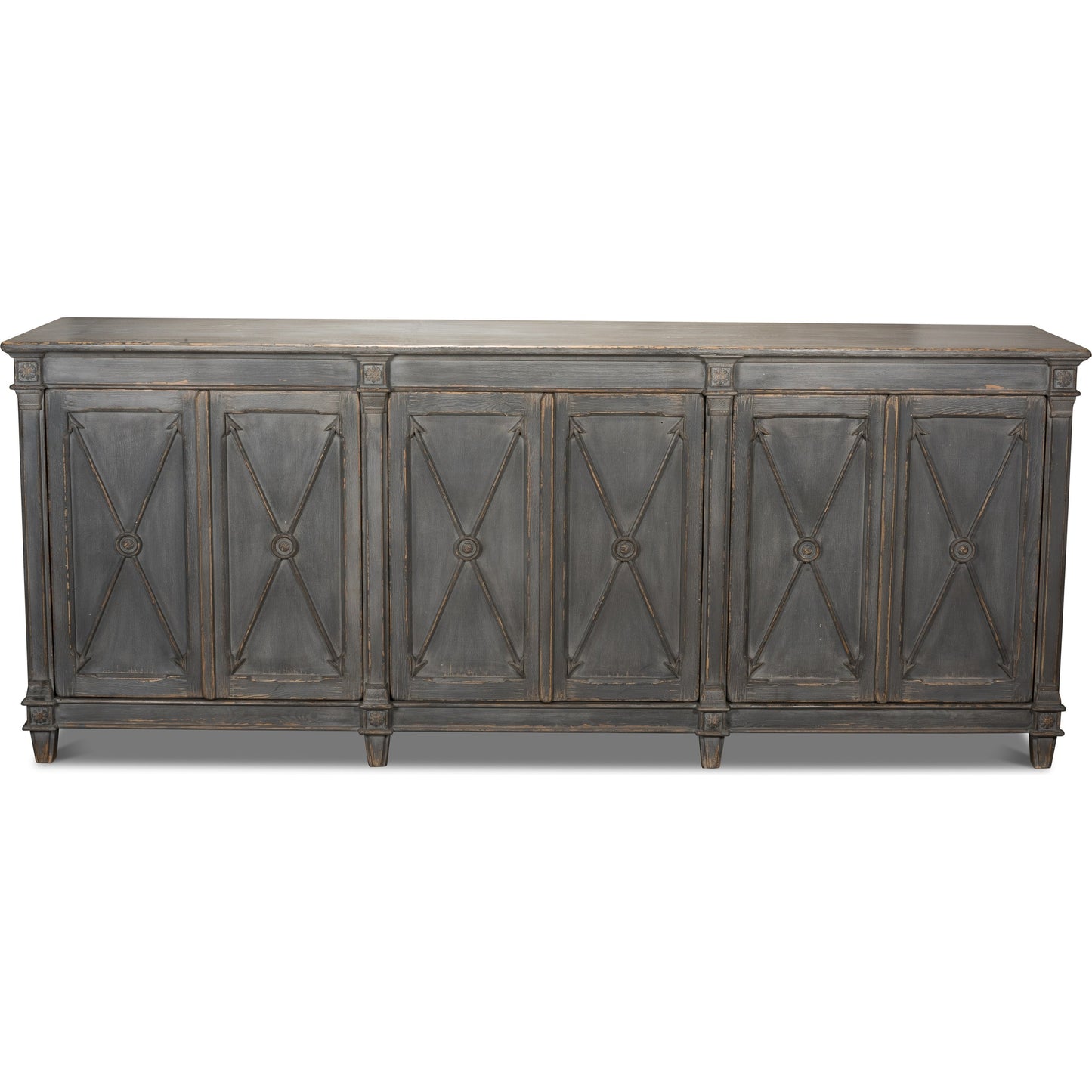 002 SR-857871 | Additional Silo | Marksman Cabinet II by Sarreid Ltd. in 3 removable shelves. Made from unique in a traditional style.