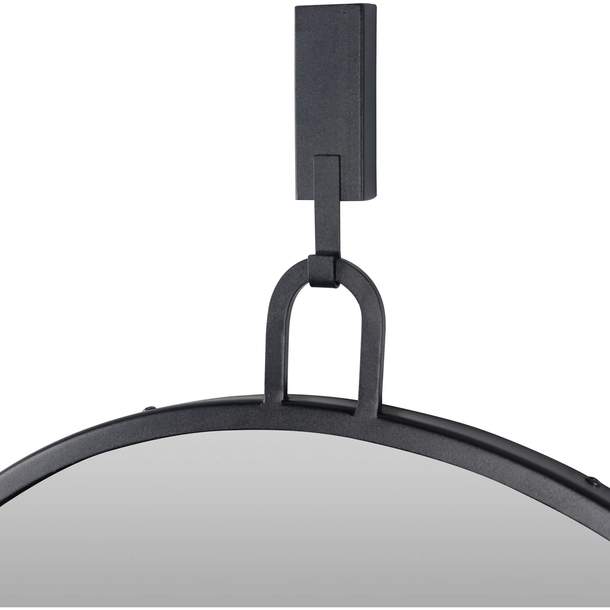 Stopwatch Round Accent Mirror by Varaluz in bronze, brown. Made from steel in a unique style.