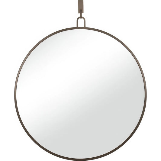 000 SI-2537028 | Primary Silo | Stopwatch Round Mirror by Varaluz in bronze, brown. Made from steel in a unique style.