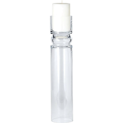 Flip Flop Candleholder Vase by Global Views. Made from glass in a transitional style.