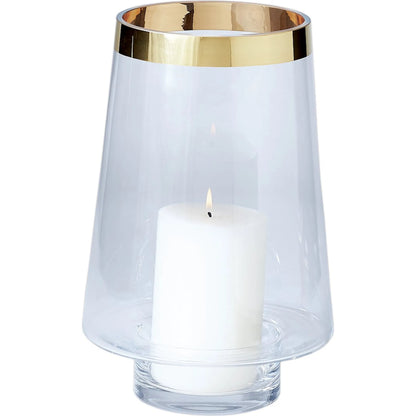 Banded Hurricane by Global Views. Made from glass in a transitional style.