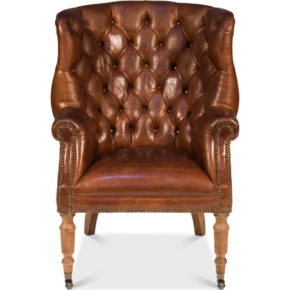 Welsh Chair by Sarreid Ltd.. Made from unique in a traditional style.