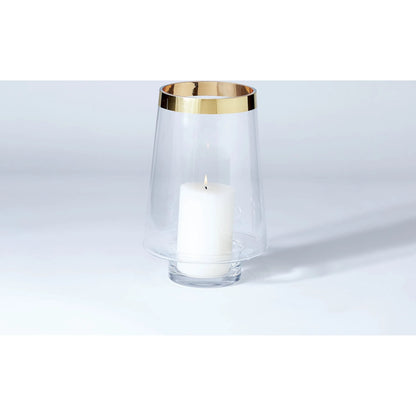 Banded Hurricane by Global Views. Made from glass in a transitional style.