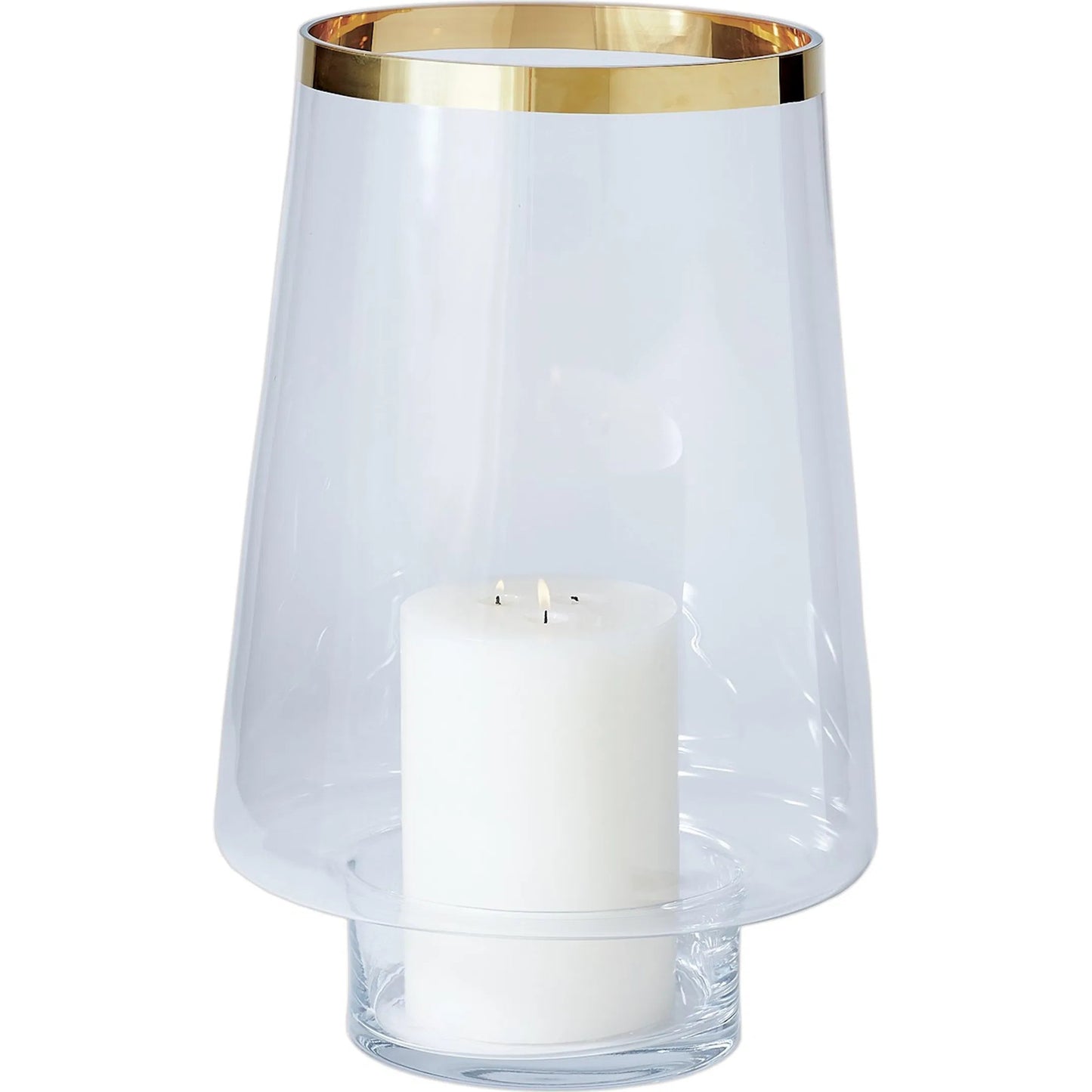 001 SR-700781 | Primary Silo | Banded Hurricane by Global Views. Made from glass in a transitional style.