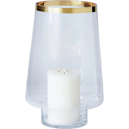 Banded Hurricane by Global Views. Made from glass in a transitional style.