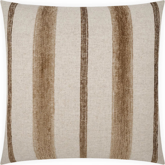 Lindor Pillow by DV Kap Home. Made from 42% viscose, 22% polyester, 21% linen, 15% acrylic in a transitional style.