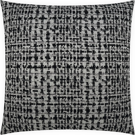Mazzy Pillow by DV Kap Home in granite. Made from 39.76% rayon, 36.92% polyester, 22.92% cotton in a unique style.