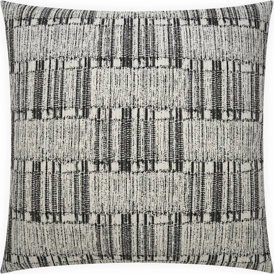 Shevlin Pillow by DV Kap Home in black. Made from 60.49% polyester, 39.51% olefin in a unique style.