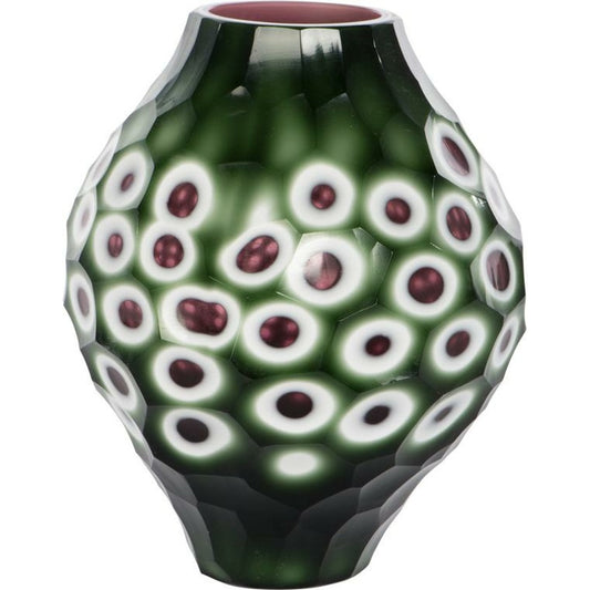 Opal Vase by Bradburn Home in lilac, green. Made from glass in a eclectic & global style.